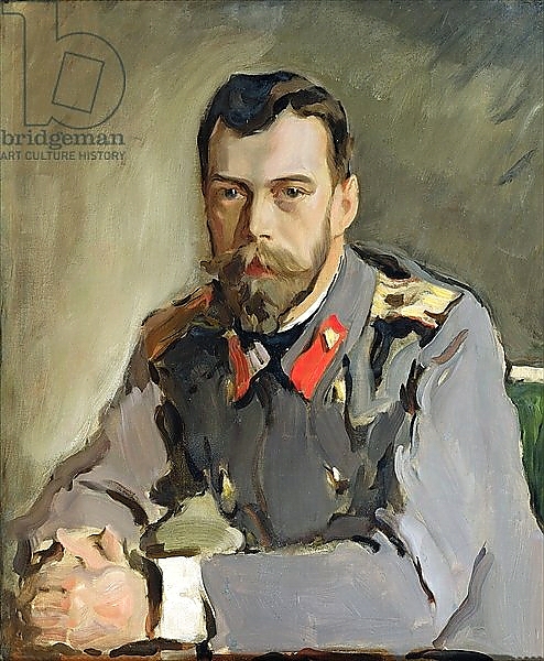 Постер Portrait of Nicholas II, 1900 с типом исполнения На холсте без рамы