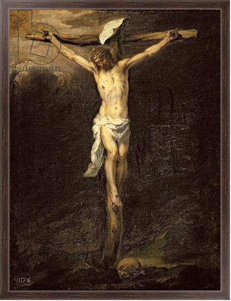 Постер Christ on the Cross, 1672 с типом исполнения На холсте в раме в багетной раме 221-02