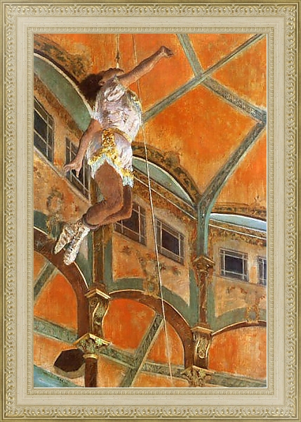 Постер Ла Ла в цирке Фернадо с типом исполнения На холсте в раме в багетной раме 484.M48.725