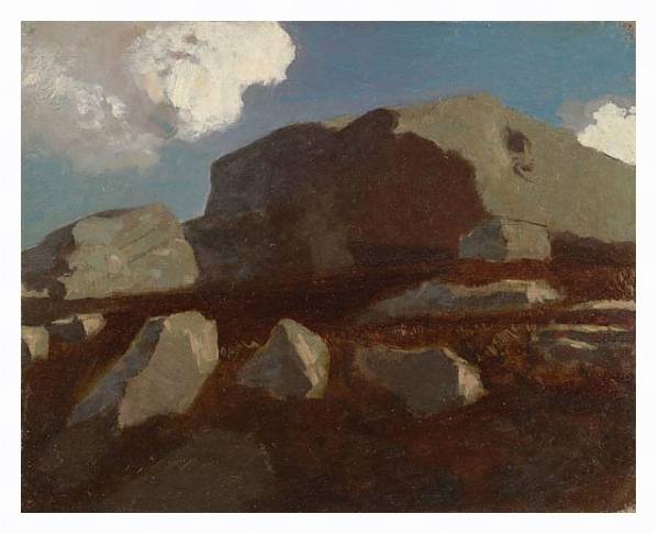 Постер Landscape at Daybreak с типом исполнения На холсте в раме в багетной раме 221-03