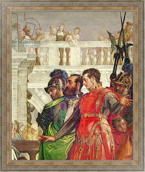 Постер Family of Darius before Alexander the Great 2 с типом исполнения На холсте в раме в багетной раме 484.M48.310