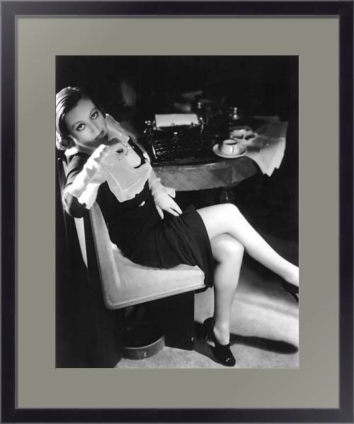 Постер Crawford, Joan (Grand Hotel) с типом исполнения Под стеклом в багетной раме 221-01