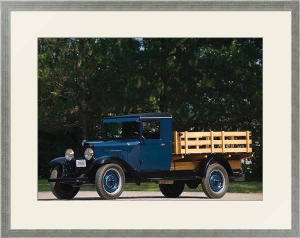 Постер Chevrolet Universal 1-ton Stake Truck '1930 с типом исполнения Под стеклом в багетной раме 1727.2510