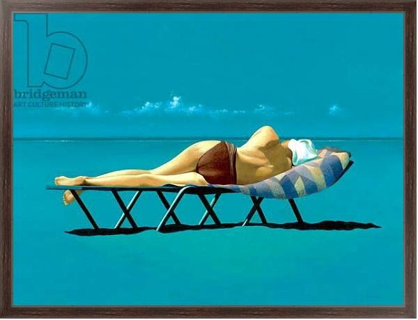 Постер Sunbather с типом исполнения На холсте в раме в багетной раме 221-02