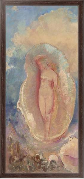 Постер The Birth of Venus с типом исполнения На холсте в раме в багетной раме 221-02