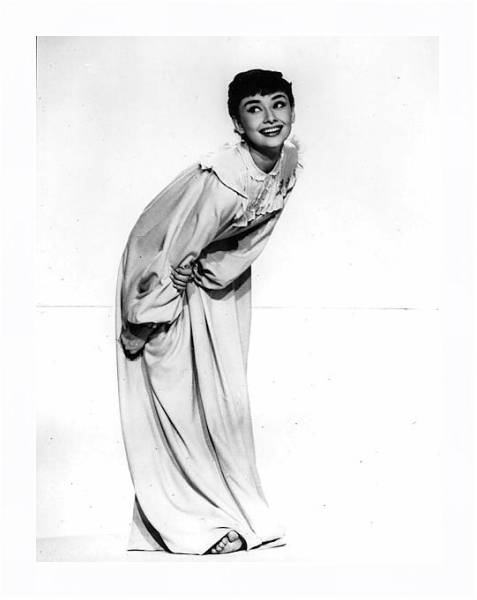 Постер Хепберн Одри 75 с типом исполнения На холсте в раме в багетной раме 221-03
