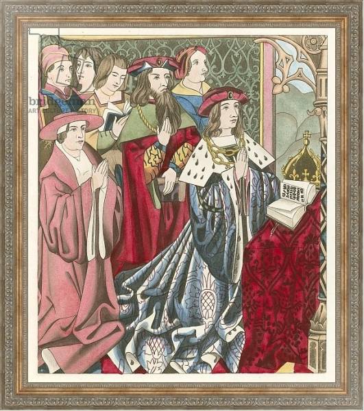 Постер Henry VI and his Court с типом исполнения На холсте в раме в багетной раме 484.M48.310
