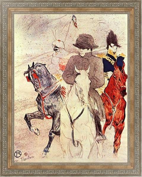 Постер Наполеон с типом исполнения На холсте в раме в багетной раме 484.M48.310