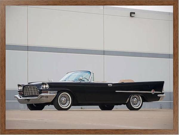 Постер Chrysler 300D Convertible '1958 с типом исполнения На холсте в раме в багетной раме 1727.4310