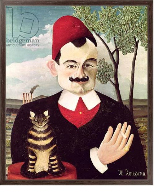 Постер Portrait of Pierre Loti c.1891 с типом исполнения На холсте в раме в багетной раме 221-02