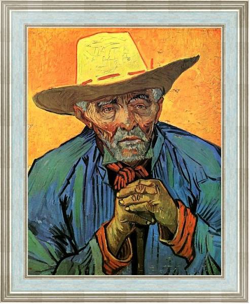 Постер Портрет Пасьянс Эскалиер с типом исполнения На холсте в раме в багетной раме NA053.0.114