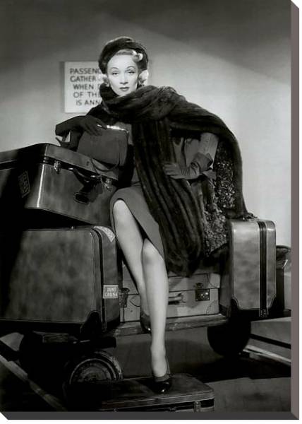Постер Dietrich, Marlene (No Highway In The Sky) с типом исполнения На холсте без рамы