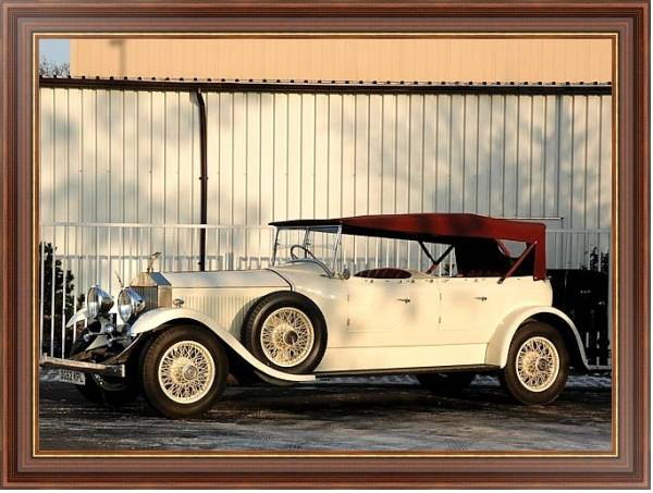 Постер Rolls-Royce Phantom 40 50 Open Tourer (II) '1929 с типом исполнения На холсте в раме в багетной раме 35-M719P-83