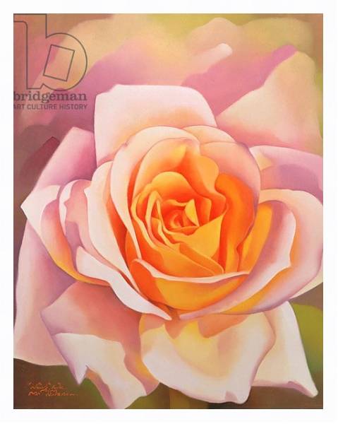 Постер The Rose, 1999 с типом исполнения На холсте в раме в багетной раме 221-03