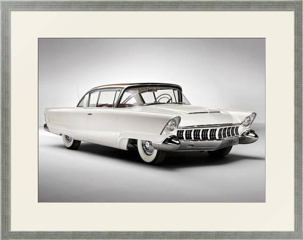 Постер Mercury Monterey XM-800 Concept Car '1954 с типом исполнения Под стеклом в багетной раме 1727.2510