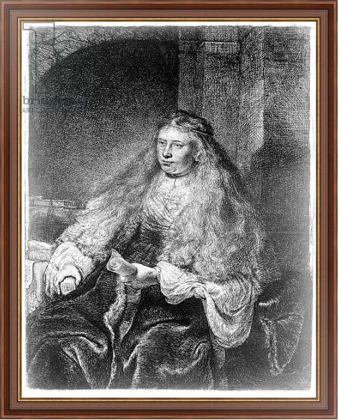 Постер The Great Jewish Bride, 1635 с типом исполнения На холсте в раме в багетной раме 35-M719P-83
