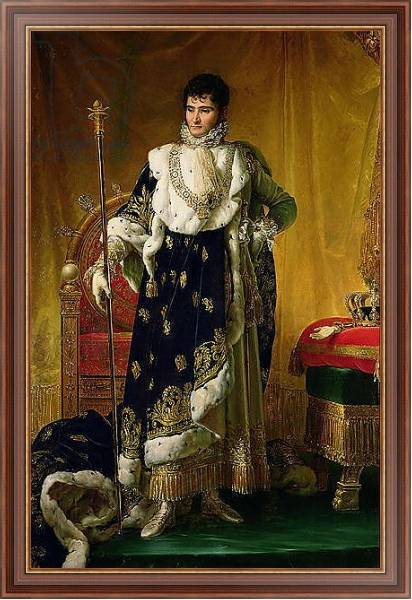 Постер Portrait of Jerome Bonaparte King of Westphalia, 1811 с типом исполнения На холсте в раме в багетной раме 35-M719P-83