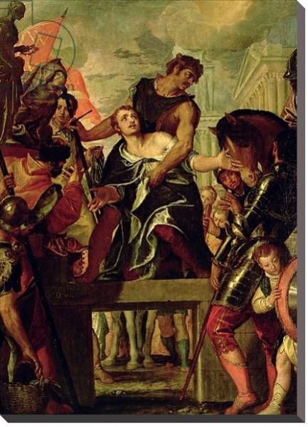 Постер Martyrdom of St. Menas с типом исполнения На холсте без рамы