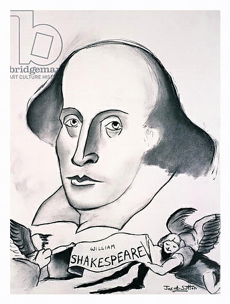 Постер William Shakespeare 1994 с типом исполнения На холсте в раме в багетной раме 221-03