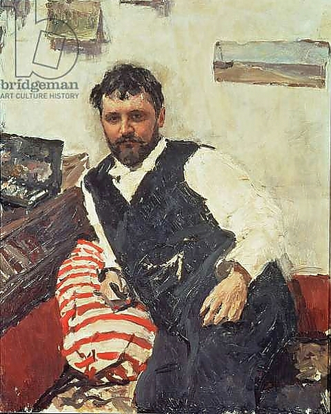 Постер Portrait of Konstantin Korovin, 1891 1 с типом исполнения На холсте без рамы