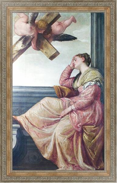 Постер Сон Святой Елены с типом исполнения На холсте в раме в багетной раме 484.M48.310