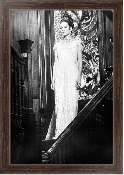 Постер Хепберн Одри 155 с типом исполнения На холсте в раме в багетной раме 221-02