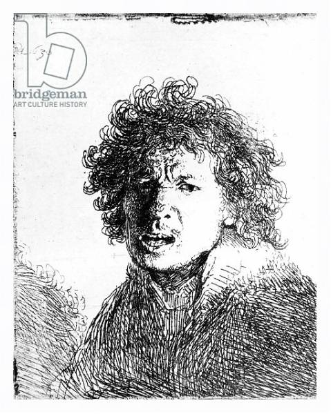 Постер Self Portrait, 1630 с типом исполнения На холсте в раме в багетной раме 221-03