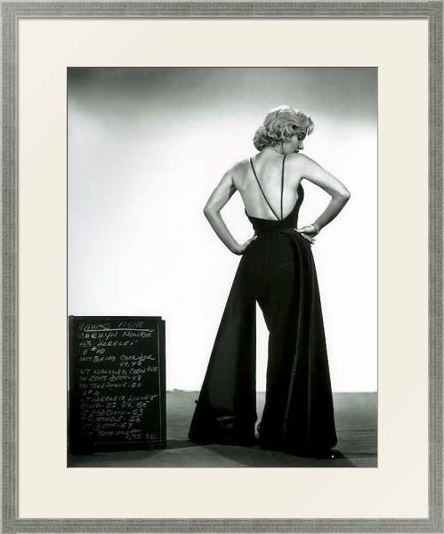 Постер Monroe, Marilyn (Gentlemen Prefer Blondes) 2 с типом исполнения Под стеклом в багетной раме 1727.2510
