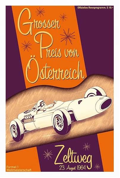 Постер Автогонки 67 с типом исполнения На холсте в раме в багетной раме 221-03