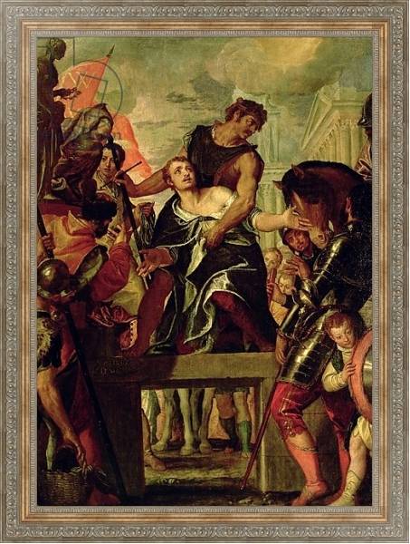 Постер Martyrdom of St. Menas с типом исполнения На холсте в раме в багетной раме 484.M48.310