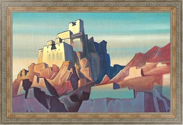 Постер Замок в Ладакхе с типом исполнения На холсте в раме в багетной раме 484.M48.310