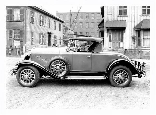 Постер Chrysler Model 77 Roadster '1930 с типом исполнения На холсте в раме в багетной раме 221-03