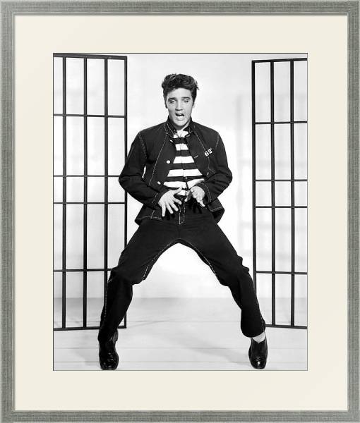 Постер Presley, Elvis (Jailhouse Rock) 2 с типом исполнения Под стеклом в багетной раме 1727.2510
