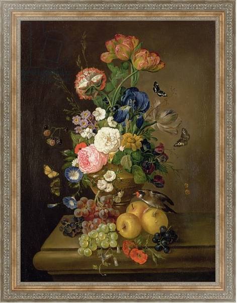 Постер Vase of Flowers 2 1 с типом исполнения На холсте в раме в багетной раме 484.M48.310