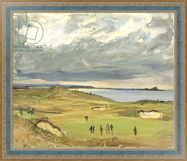 Постер The Golf Links, North Berwick, 1919 с типом исполнения На холсте в раме в багетной раме 484.M48.685