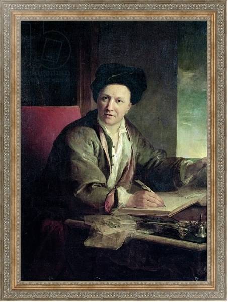 Постер Portrait of Bernard le Bovier de Fontenelle с типом исполнения На холсте в раме в багетной раме 484.M48.310