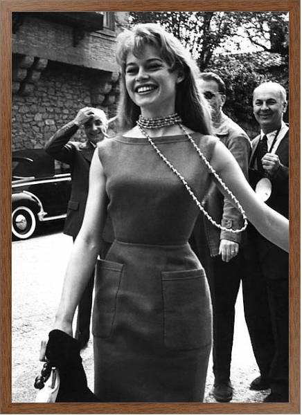 Постер Bardot, Brigitte 40 с типом исполнения На холсте в раме в багетной раме 1727.4310