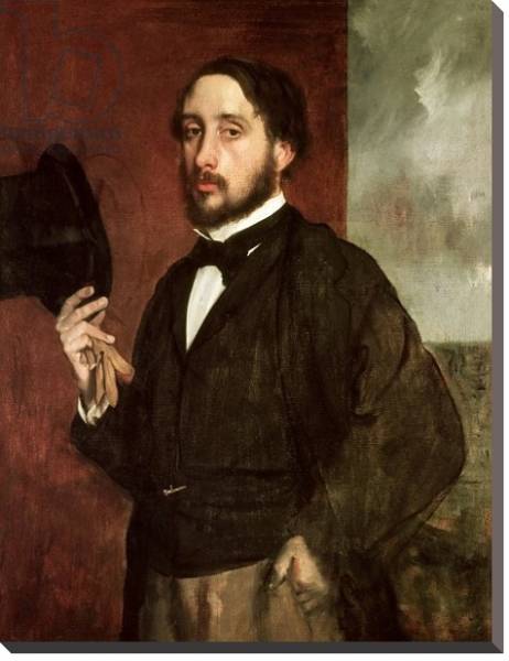 Постер Self portrait, c.1862 с типом исполнения На холсте без рамы