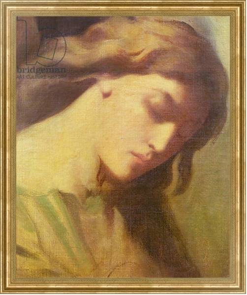Постер An Angel, study for the Mount of Olives, 1840 с типом исполнения На холсте в раме в багетной раме NA033.1.051