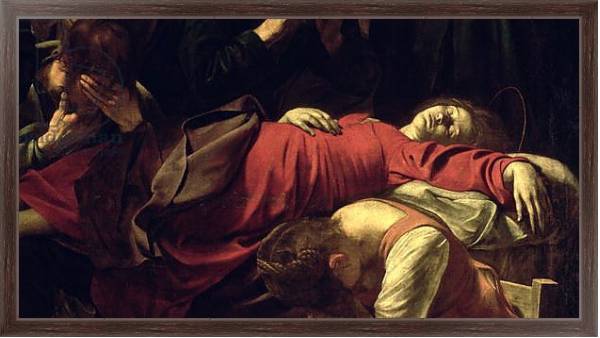 Постер The Death of the Virgin, 1605-06 2 с типом исполнения На холсте в раме в багетной раме 221-02