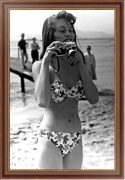 Постер Bardot, Brigitte 6 с типом исполнения На холсте в раме в багетной раме 35-M719P-83
