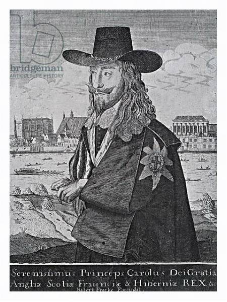Постер Portrait of King Charles I с типом исполнения На холсте в раме в багетной раме 221-03