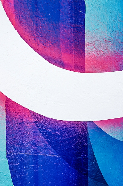 Постер Абстрактный рисунок на стене с типом исполнения На холсте без рамы