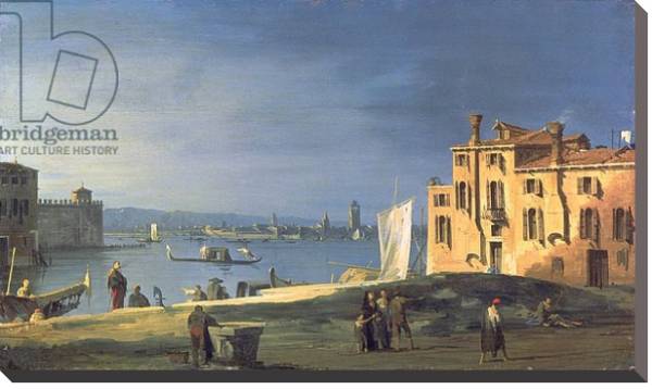 Постер View of Venice 3 с типом исполнения На холсте без рамы