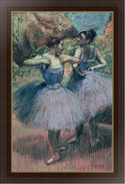 Постер Dancers in Violet с типом исполнения На холсте в раме в багетной раме 1.023.151