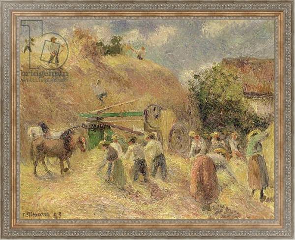 Постер The Harvest, 1883 с типом исполнения На холсте в раме в багетной раме 484.M48.310