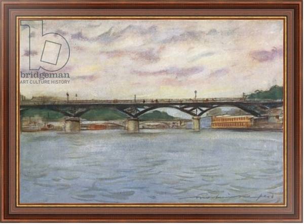 Постер Early Morning on the Seine с типом исполнения На холсте в раме в багетной раме 35-M719P-83