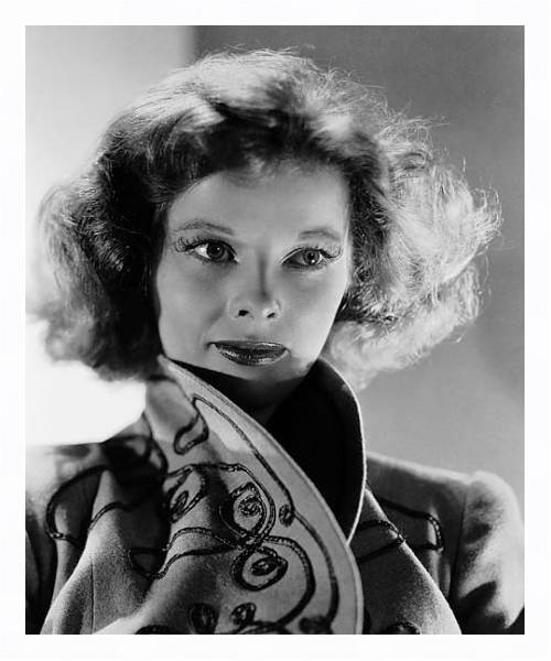 Постер Hepburn, Katharine 17 с типом исполнения На холсте в раме в багетной раме 221-03