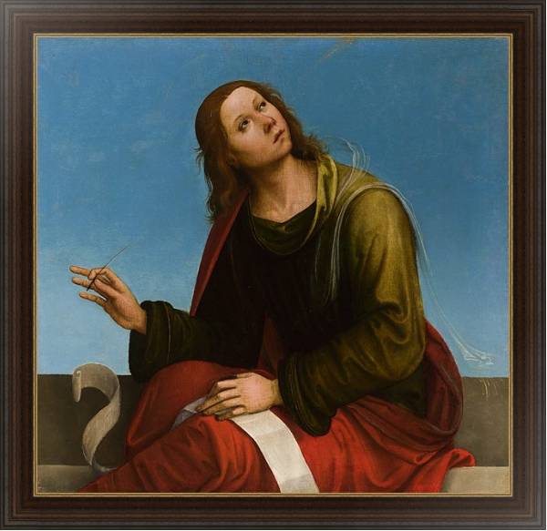 Постер Святой Джон Евангелист 2 с типом исполнения На холсте в раме в багетной раме 1.023.151
