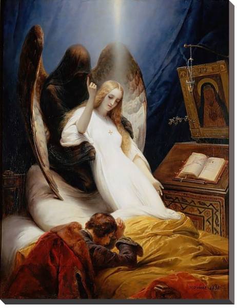 Постер Angel of the Death с типом исполнения На холсте без рамы